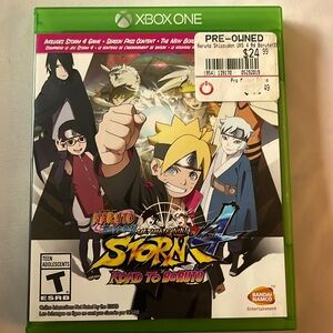 📀NARUTO SHIPPUDEN🥷ULTIMATE NINJA STORM 4 💿ROAD TO BORUTO💽XBOX 1️⃣